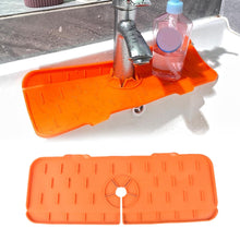 Silicone Faucet Splash Guard Pad for Kitchen & Bathroom Sink (1 Pc / Mix Design & Size)