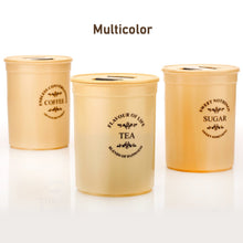 Airtight Containers – For Tea, Coffee, Sugar & More (3 Pcs Set)