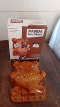 Cute Plastic Panda Key Wall Holder