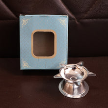 Lotus Design Stainless Steel Diya