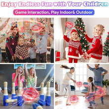 Flying Ball Toys, USB Rechargeable Built-in RGB Lights 360°Rotating Magic Controller