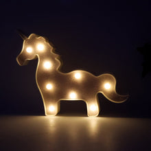 Magical Unicorn Shaped LED Decorative Night Light (1 Pc)